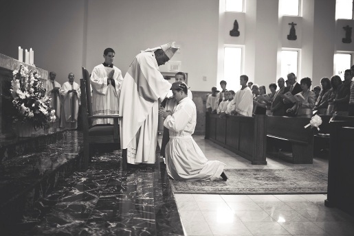 Bishop ordains Deacon