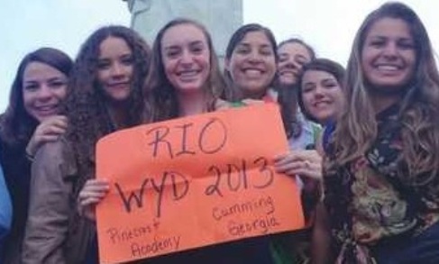 Pincrest students in Rio