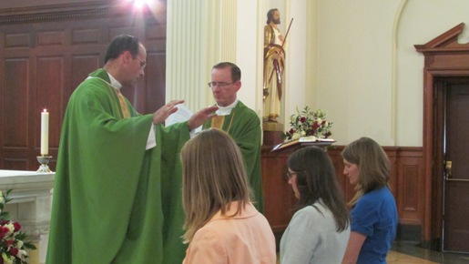 Promises renewed by consecrated