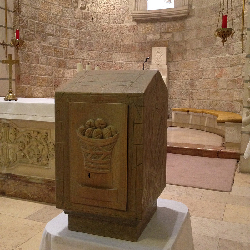 The Duc in Altum Church tabernacle