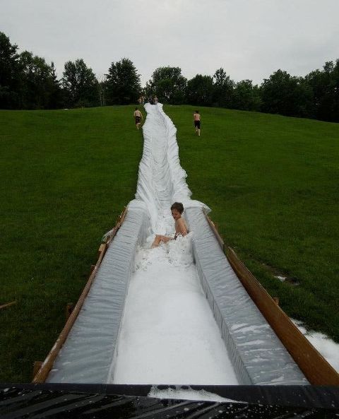 Water Slide at Camp Kilimanjaro