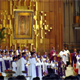 Mons. Christophe Pierre, Nuncio Apost&oacute;lico en M&eacute;xico, preside la misa de env&iacute;o de Juventud y Familia Misionera en M&eacute;xico.