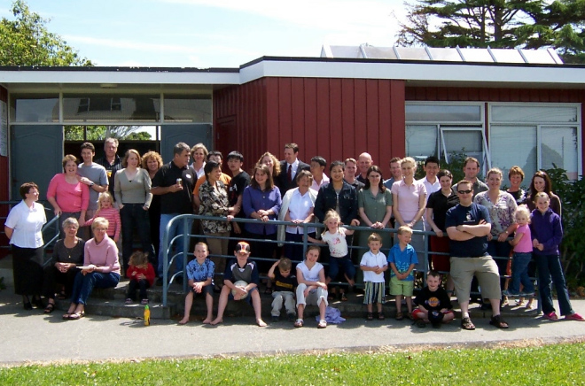 Regnum Christi members at a Christ the King Day celebration in Auckland, New Zealand.